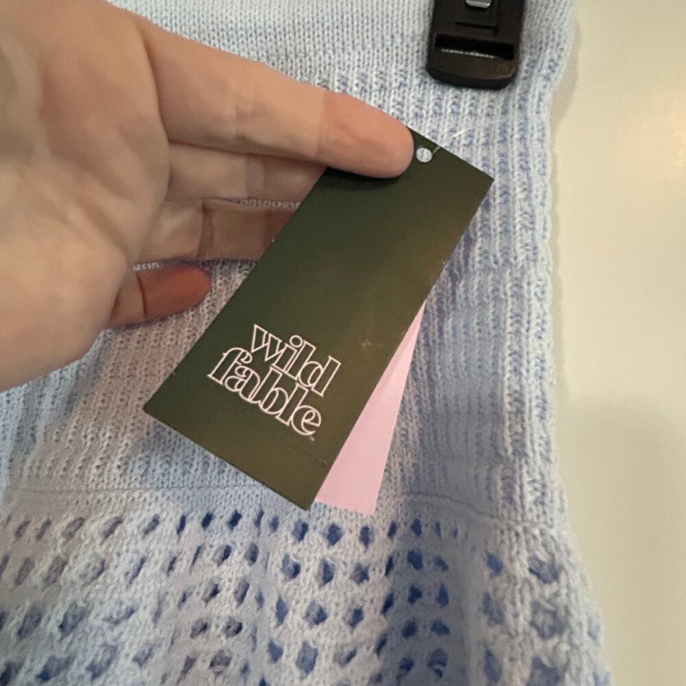 WILD FABLE NWT $24 Crocheted Tiered Mini Skirt - Picture 4 of 6